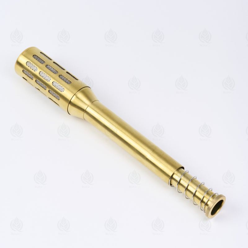 Rouleau de moxibustion en acier inoxydable et son pochon (Wen Jiu Bang)