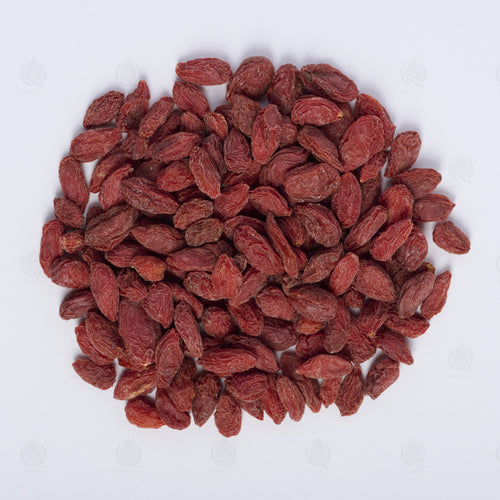 Baies de Goji (grand format) (Gou Qi Zi) – vue de dessus