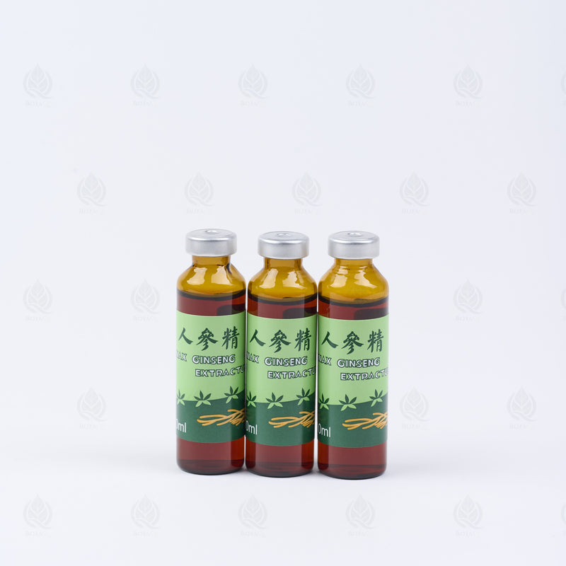 Ginseng rouge royal (boîte vert foncé) (Hong Ren Shen Jing) – vue de face