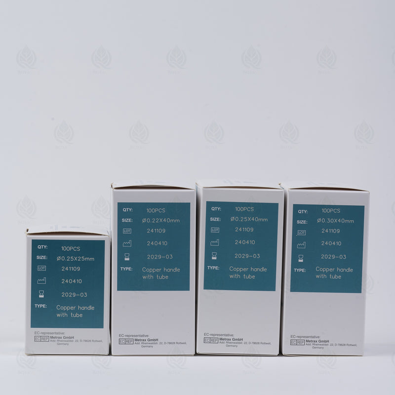 Aiguilles d’acupuncture 0,22 × 40 mm (Zhen Jiu Zhen)