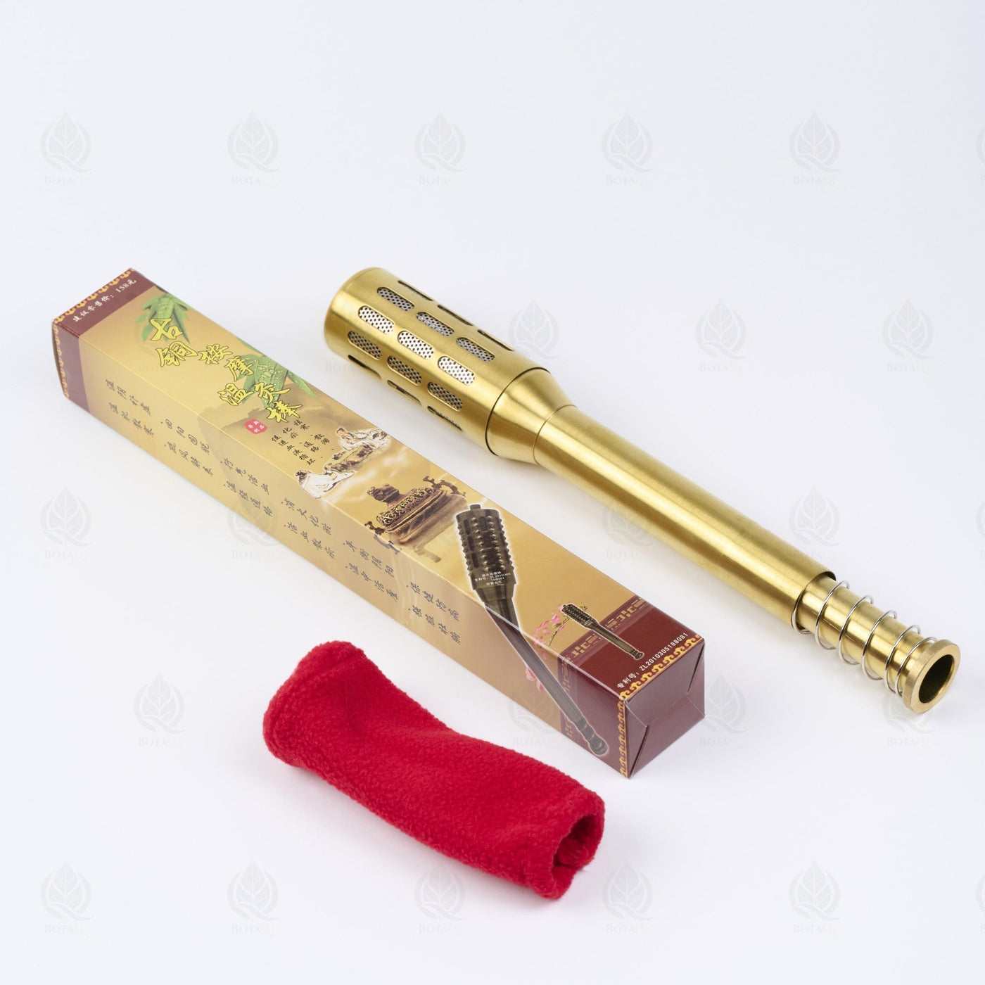 Rouleau de moxibustion en acier inoxydable - 溫灸棒 (Wen Jiu Bang)