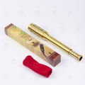 Rouleau de moxibustion en acier inoxydable et son pochon (Wen Jiu Bang)